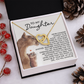 To My Daughter Necklace, To My Mom Necklace, Adult Daughter Valentines Gifts, Necklace From Dad To Daughter