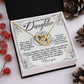 To My Beautiful Daughter Necklace, Mommy And Daughter Necklace, Cute Gifts For Dad From Daughter, Daddy And Daughter Gifts