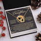 To My Daughter Necklace, My Daughter Gifts From Dad, Gifts For Daughter From Mom, Mom And Daughter Necklaces