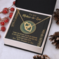 To My Mother-In-Law Necklace, Gifts For Mother In Law From Daughter In Law, Valentines Gifts For Mother In Law, Mother In Law To Be