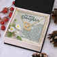 To My Daughter Necklace, Necklace For Daughter From Dad, Gifts From Mom To Daughter, Necklace For Daughter From Mom