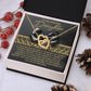To My Amazing Daughter Necklace, Mother Daughter Necklace Gold, Gifts For Daughter From Dad, Matching Necklaces For Mom And Daughter