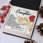 To My Wonderful Daughter Necklace, Gifts For Grown Daughter From Dad, Daughter Valentine Gift From Dad, Daughter Necklace From Parents