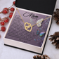 To My Mom Necklace, Christma Day Gift Mom, Mother Day Gift Jewelry Necklace, Christma Gift Mom Necklace, Sentimental Birthday Gift Mom