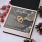 To My Beautiful Daughter Necklace, Mother Daughter Locket Necklace, To My Daughter Necklace From Dad Gold, To My Daughter Necklace Love Dad