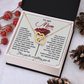 To My Mom Necklace, Jewelry Mother Day Gift, I Love My Mom Necklace, Gifts For Mexican Moms, Birthday Gift Boyfriends Mom