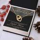 World's Best Mom Certificate Necklace, Gift My Mom Christma, Mom And Daughter Necklace, Mothers Necklace Gifts For Mom From Daughter