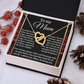 To My Mum Necklace, Mom Daughter Mother Day Gift, To My Mom From Your Loving Child Necklace, Mothers Day Gifts For Mom Mexican