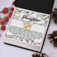 To My Sweet Daughter Necklace, To My Badass Daughter Necklace, To My Badass Daughter Necklace From Mom, To My Daughter Necklace