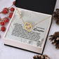 To My Badass Daughter Necklace, My Daughter Gifts From Mom, Gifts For Daughter Adult, Gifts For Daughter From Mom