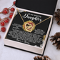 To My Amazing Daughter Necklace, Daughter Necklaces From Mom, Daughter Birthday Gifts From Mom, Daughter Necklace From Mom And Dad