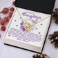 To My Beautiful Daughter Necklace, To My Daughter From Mom, Matching Necklaces For Mom And Daughter, My Daughter Necklace From Mom