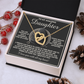 To My Amazing Daughter Necklace, Daughter Necklace From Mom, Christmas Gift For Adult Daughter, Daughter Necklace From Mom