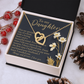 To My Daughter Necklace, Valentines For Adult Daughter, To Our Daughter Gifts From Parents, Daddy Necklace For Daughter