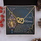 To My Mom Necklace, Christma Day Gift Mom, Mother Day Gift Jewelry Necklace, Christma Gift Mom Necklace, Sentimental Birthday Gift Mom