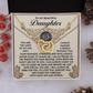 To My Beautiful Daughter Necklace, To My Daughter Necklace From Mom, Mother Daughter Gifts From Mom, Dad And Daughter Necklaces