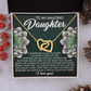 To An Amazing Daughter Necklace, Jewelry For Daughter From Dad, Daughter Gifts From Mom And Dad, For My Daughter Necklace