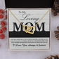 To My Loving Mom Necklace, Mothers Day Gifts Mom, Mother Day Gift Mom Necklace, Christma Mom Gift From Daughter, Gift Mom Mother Necklace Pendant