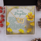To My Daughter Necklace, My Daughter Gifts From Mom, Gifts From Dad To Daughter, Necklace For Daughter And Mom