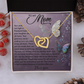To My Mom Necklace, Christma Day Gift Mom, Mother Day Gift Jewelry Necklace, Christma Gift Mom Necklace, Sentimental Birthday Gift Mom
