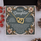 To My Daughter Necklace, For My Daughter From Dad, To My Daughter Necklace From Mom, To My Daughter Necklace From Dad