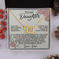To My Daughter Necklace, Daughter Necklace From Dad, To My Daughter Necklace From Dad, Dad To Daughter Necklace