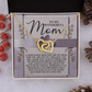 To My Wonderful Mom Necklace, Xmas Gift For Mom From Son, Jewelry Mom From Daughter, Mothers Day Gifts For Mom Spanish