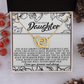 To My Sweet Daughter Necklace, To My Badass Daughter Necklace, To My Badass Daughter Necklace From Mom, To My Daughter Necklace