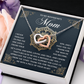 To My Boyrfriend's Mom Necklace, Boyfriends Mom Mothers Day Gift, Christmas Presents For Bf Mom, Christmas Gifts For Bfs Mom