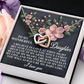 To My Wonderful Daughter Necklace, Beautiful Gift For Daughter From Dad Never Forget That I Love You Necklace, Necklace For My Daughter