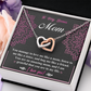 To My Bonus Mom Necklace, Mother Day Birthday Gift Mom, Necklaces For Moms From Daughters, Mother Day Jewelry Mom, Necklaces For Moms
