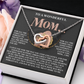 To A Wonderful Mom Necklace, Sentimental Gifts For Mom From Son, Mothers Day Jewelry Mom, Christmas Gifts For Mom In Spanish