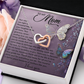 To My Mom Necklace, Christma Day Gift Mom, Mother Day Gift Jewelry Necklace, Christma Gift Mom Necklace, Sentimental Birthday Gift Mom