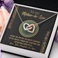 To My Mother-In-Law Necklace, Gifts For Mother In Law From Daughter In Law, Valentines Gifts For Mother In Law, Mother In Law To Be