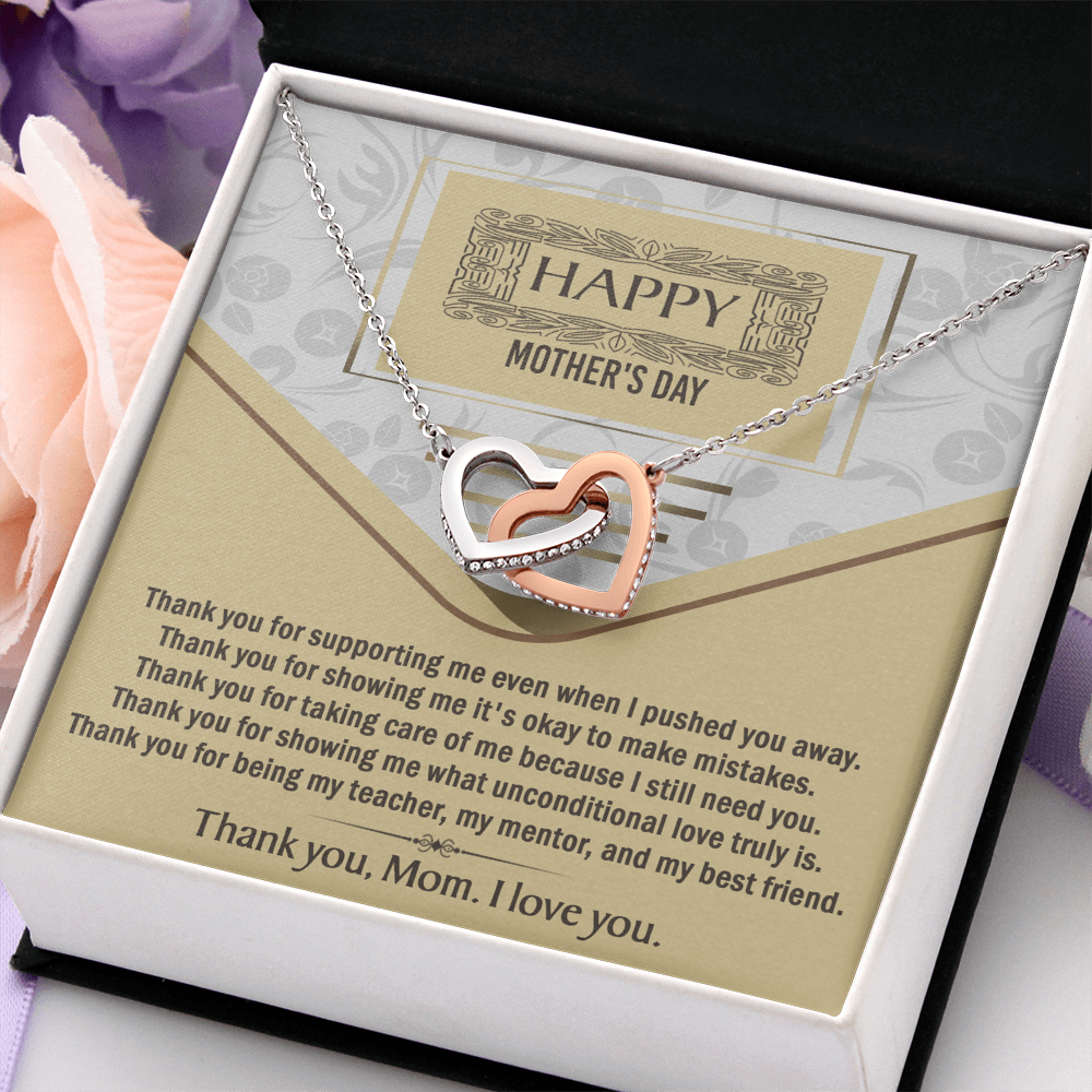 Happy Mother's Day Necklace, Happy Mother's Day Gifts, First Mothers Day Necklace For New Mom, Mothers Day Gifts Mom