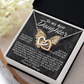 To My Dear Daughter Necklace, Necklace For Daughter From Mom, Graduation Gift For Daughter, Necklace For My Daughter
