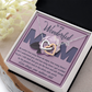 To My Wonderful Mom Necklace, Mom Necklace For Mothers Day, Mom Jewelry Gifts From Daughter, Gifts To Mom From Daughter