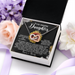 To My Amazing Daughter Necklace, Daughter Necklaces From Mom, Daughter Birthday Gifts From Mom, Daughter Necklace From Mom And Dad