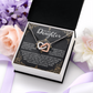 To My Daughter Necklace, For My Daughter From Dad, Daughter Gift From Dad, Daughter Necklaces From Mom