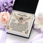 To My Beautiful Daughter Necklace, To My Daughter Necklace From Mom, Mother Daughter Gifts From Mom, Dad And Daughter Necklaces