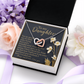 To My Daughter Necklace, Valentines For Adult Daughter, To Our Daughter Gifts From Parents, Daddy Necklace For Daughter