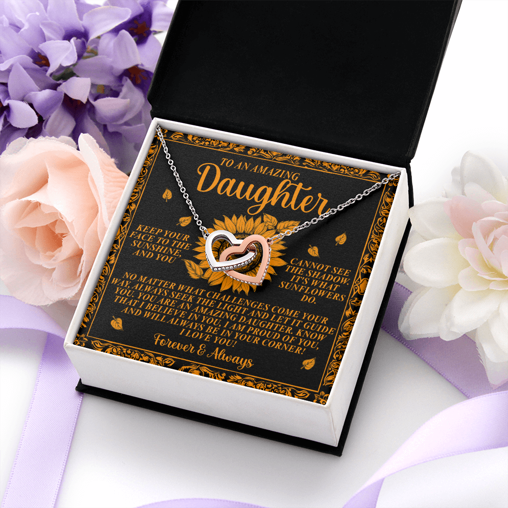 To An Amazing Daughter Necklace, Matching Necklaces For Mom And Daughter, Gifts For Adult Daughter, Gifts For Adult Daughter From Mom