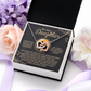 To My Daughter Necklace, My Daughter Gifts From Dad, Gifts For Daughter From Mom, Mom And Daughter Necklaces