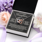 To My Amazing Daughter Necklace, Daughter Necklace From Mom, Christmas Gift For Adult Daughter, Daughter Necklace From Mom