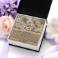 To My Daughter Necklace, Necklace For Daughter From Dad, Father Daughter Necklace Gold, Daddy Loves You Daughter Gift