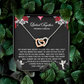 Linked Together Promise Forever Necklace, Valentine's Day Gifts For Women, Best Valentine Gifts For Wife, Valentine's For Her, Female Valentine Gifts