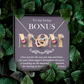 To My Loving Bonus Mom Necklace, Necklace For Mom And Daughters, To Mom From Son Necklace, Young Mom Gift Ideas