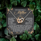 God's Masterpiece Mother Necklace, Mom Birthday Gift From Son, 1st Mothers Day Necklace For New Mom, Gift For Mom Spanish