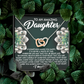 To An Amazing Daughter Necklace, Jewelry For Daughter From Dad, Daughter Gifts From Mom And Dad, For My Daughter Necklace