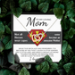 To My Loving Mom Necklace, Jewelry Mother Day Gift, I Love My Mom Necklace, Gifts For Mexican Moms, Birthday Gift Boyfriends Mom